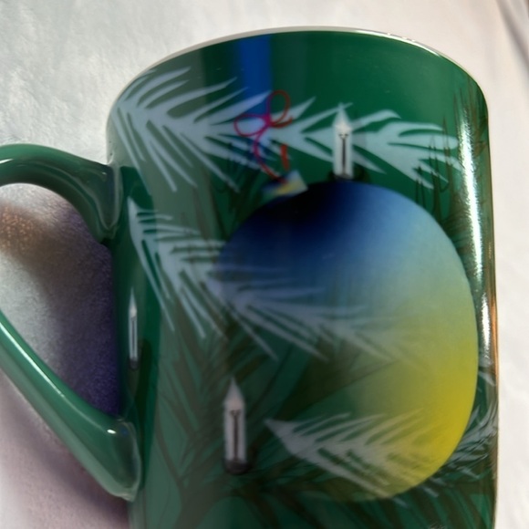 Starbucks 2020 Green Christmas Tree Bulbs Mug 18 fl oz - Picture 3 of 6